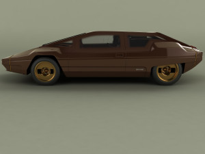 lancia sibilo Model 3D