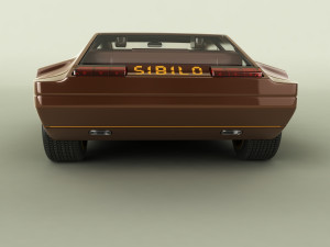 lancia sibilo Model 3D