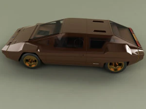 Lancia Sibilo 3D Model