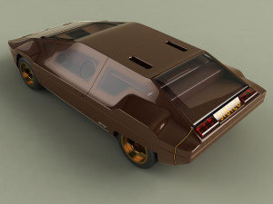 lancia sibilo Model 3D