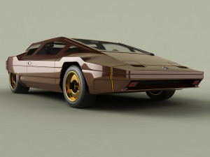 lancia sibilo Model 3D
