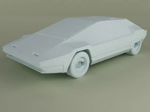 Lancia Sibilo 3D Model