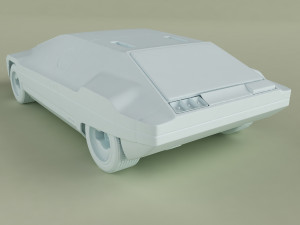 lancia sibilo Model 3D