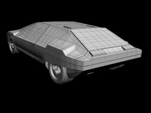 lancia sibilo Model 3D