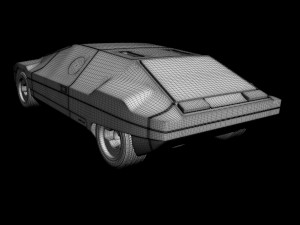 lancia sibilo Model 3D