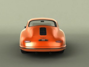 porsche 356 Modelo 3D