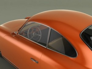 porsche 356 Modelo 3D