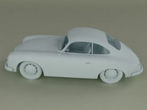 porsche 356 Modelo 3D