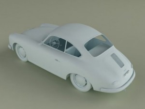 porsche 356 Modelo 3D