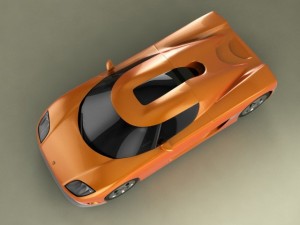 koenigsegg ccr Modelo 3D