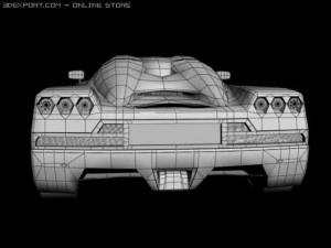 koenigsegg ccr 3D Model