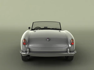 alfa romeo giulietta spider 1959 3D Model