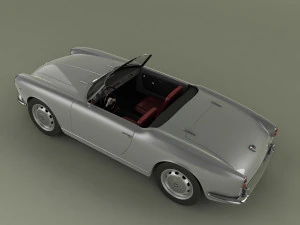 alfa romeo giulietta spider 1959 3D Model