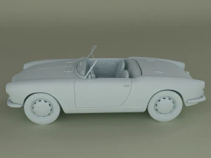 alfa romeo giulietta spider 1959 3D Model