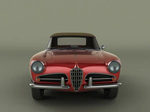 alfa romeo giulietta spider 1959 3D Model
