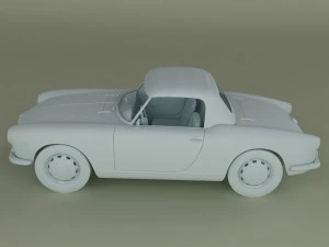 alfa romeo giulietta spider 1959 3D Model