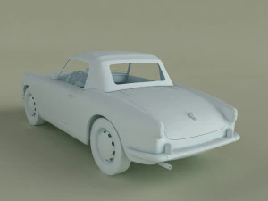 alfa romeo giulietta spider 1959 3D Model