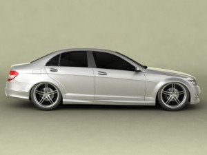 mercedesbenz c class 3D Model