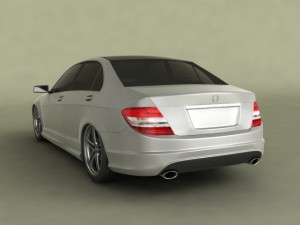 mercedesbenz c class 3D Model