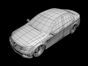 mercedesbenz c class 3D Model