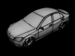 mercedesbenz c class 3D Model