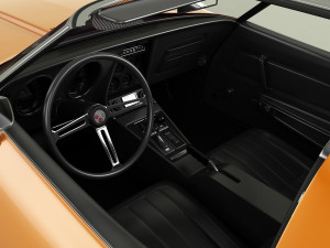 chevrolet corvette c3 coupe 1973 3D मॉडल