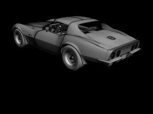 Corvette c3 miniature cheap