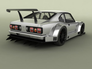 mazda rx3 racing 3Dモデル