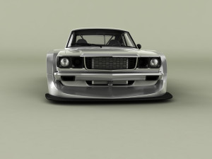 mazda rx3 racing 3Dモデル
