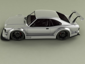 mazda rx3 racing 3Dモデル