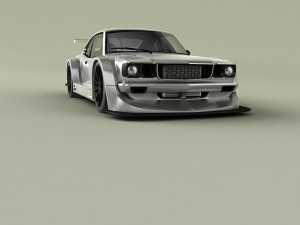 mazda rx3 racing 3Dモデル