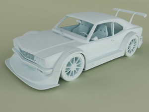 mazda rx3 racing 3Dモデル