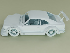 mazda rx3 racing 3Dモデル