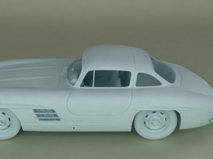 mercedesbenz 300sl  gullwing 3D Модель