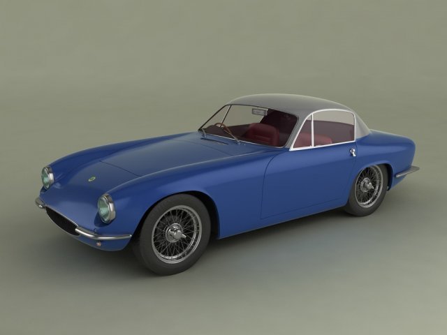 lotus elite 3D Model .c4d .max .obj .3ds .fbx .stl .blend 