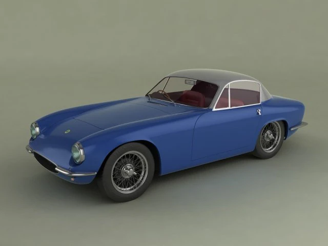 lotus elite 3D Model .c4d .max .obj .3ds .fbx .stl .blend 