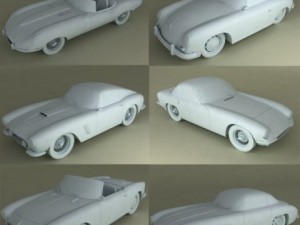 classic cars collection pt1 3D 모델