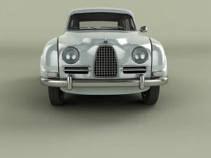 saab 95 van 3D Model