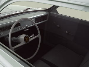 saab 95 van Model 3D