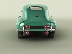 saab 92 3D Model