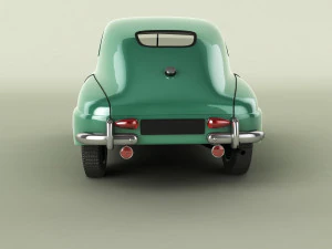 saab 92 3D Model