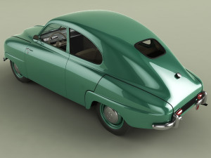 saab 92 3D Model