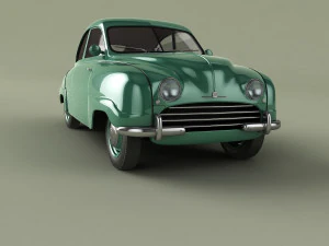 saab 92 3D Model