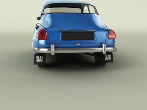 saab 96 3D-Modell