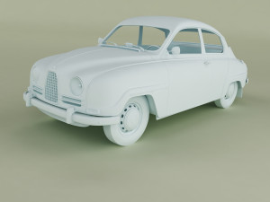 saab 96 3D-Modell