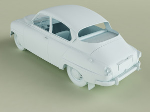 saab 96 3D-Modell