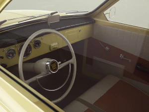 saab 96 1965 3D Model