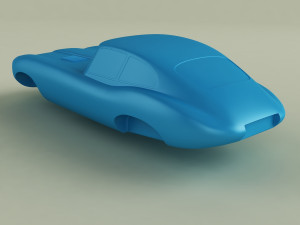 jaguar e-type Modelo de Impressão 3D