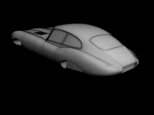 jaguar e-type Modelo de Impressão 3D