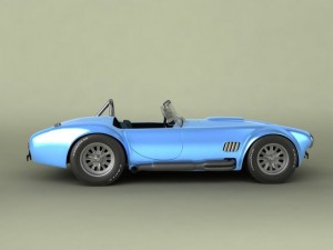 ac cobra 427 3D-Modell